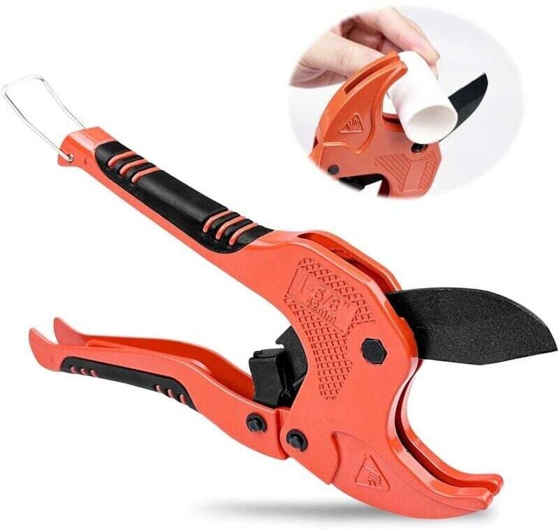 Coupe-tubes PVC, coupe-tubes multicouches, coupe-tubes à cliquet robuste et durable, adapté à la coupe de tubes d'un dia...