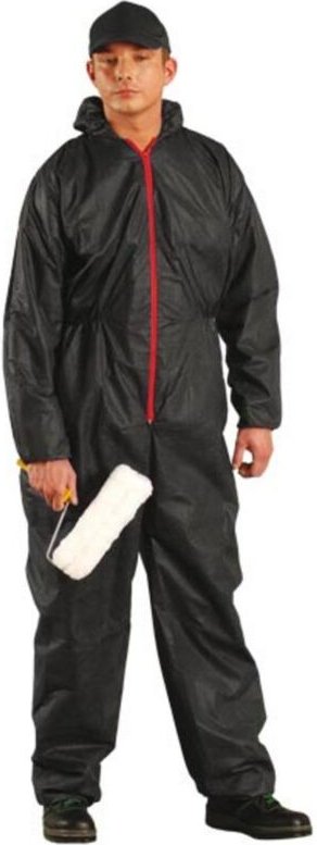 Maleranzug in versch. Farben schwarz xxxl