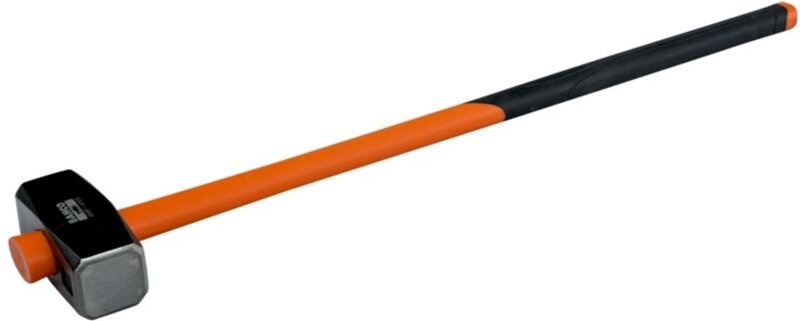 Bahco Vorschlaghammer mit Dreikomponentenstiel, rechteckiger Kopf, 6 kg