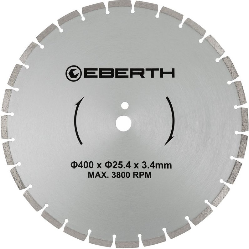 Trennscheibe Diamanttrennscheibe für Stein, Beton, Fliesen und Feinsteinzeug, Diamantscheibe mit 400mm Durchmesser, 25,4...