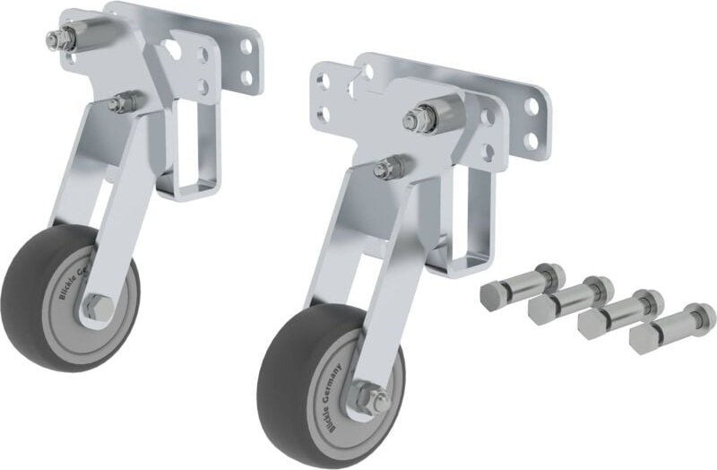 Nachrüstsatz 2x "roll-bar" für Nachrüst-Traverse aus Aluminium oder gfk - 019635 - Günzburger Steigtechnik