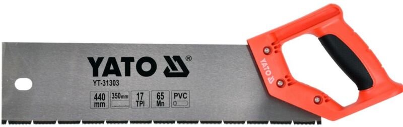 Yato - handsäge 350 mm für pvc YT-31303