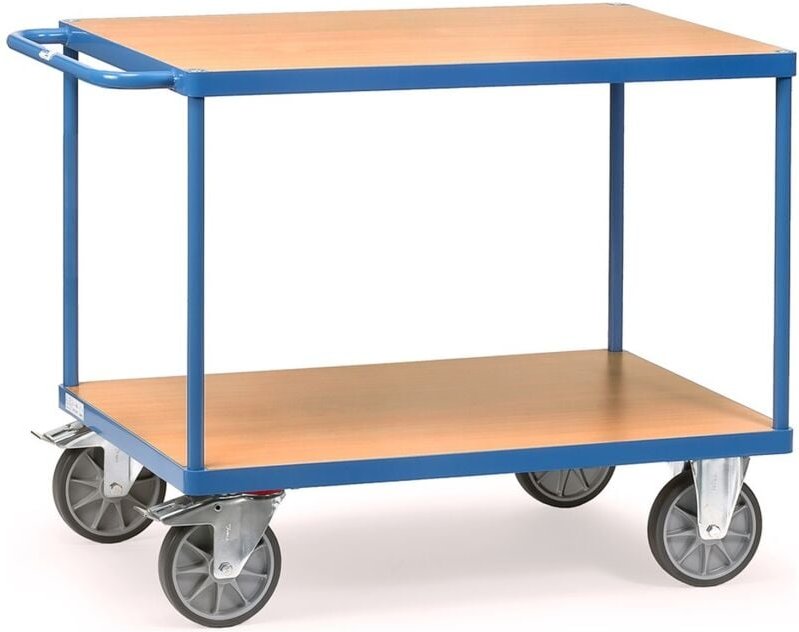 Tischwagen, Ladefläche 850 x 500 mm, Tragkraft 500 kg - Fetra