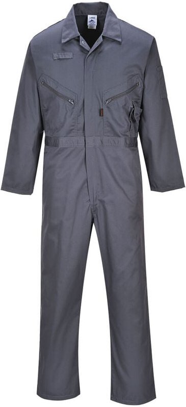 Liverpool Overall mit Reißverschluss Grau Graphit XL - DE(50-52) - UK(40-41)