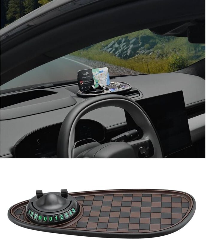 Multifunktionale, rutschfeste Automattenmatte und universelle Handyhalterung – 3-in-1-Lösung: rutschfeste Automattenmatt...