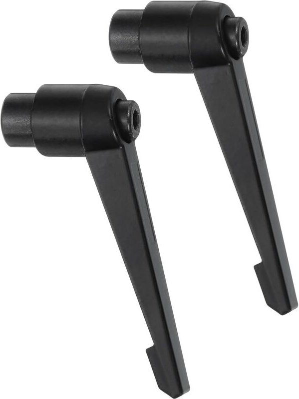 Stück M10 Verstellbarer Hebelspanngriff mit Innengewinde, Schnellspannratsche mit Druckknopf, Drehverriegelungsbolzen fü...