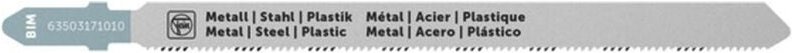 63503171010 Stichsägeblatt für Rohre und Profile bim 180T1.2 msp sc 5 St. - Fein