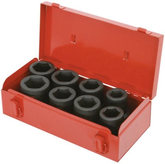 Kraft-Steckschlüssel-Set KS TOOLS - 27 bis 38 mm - 515.0610