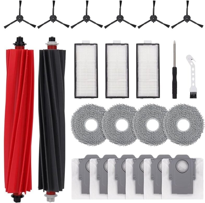 23-teilige Ersatzteile für Qrevo Master/V20/P10S Pro