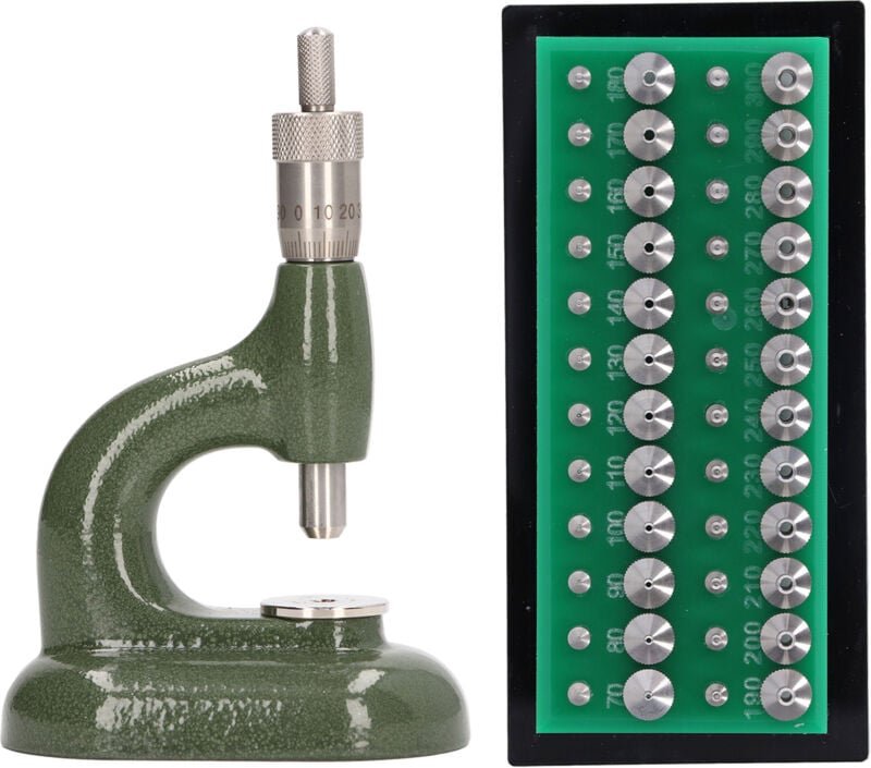 Uhrenreparatur-Werkzeugset, Uhrenschließer aus Aluminiumlegierung mit 48 Schmuckmatrizen zum Zerlegen und Pressen von Uh...