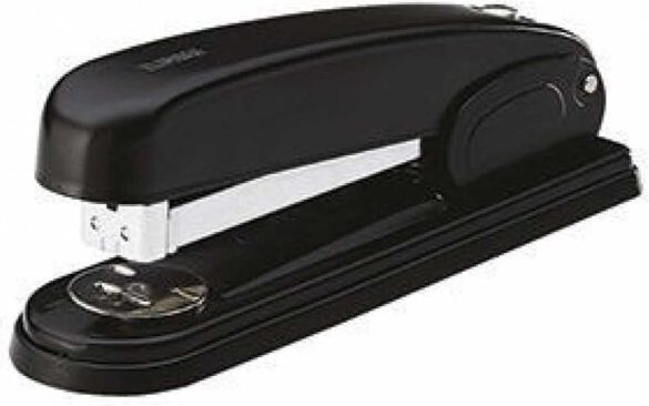 Heftgerät b 6 24/6 26/6 fest/lösbar/nageln 30 Bl. (80 g/m²) inkl. Antiblockiersystem für Heftklammern Metall schwarz