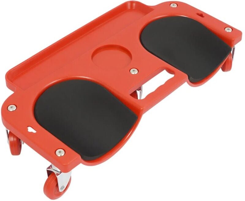 Kniebrett mit Rollen Knierollbrett Knierolli Rolling Knee Pads Bodenleger Werkzeug Knieschoner Arbeiten Werkstatt Garten...