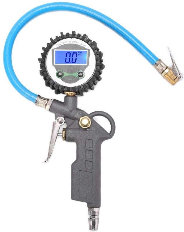 TIKATARER Reifendruckmesser, digitales Reifendruckmessgerät, Universal-Reifendruckanzeiger für 0-230 Zink-Luftkompressor...