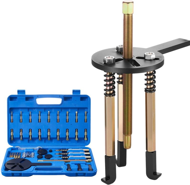 Mophorn 36-teiliges Lagerabzieher-Set mit 3-Backen-Hakenabzieher für interne und externe Lager sowie Lager ohne Innenwel...