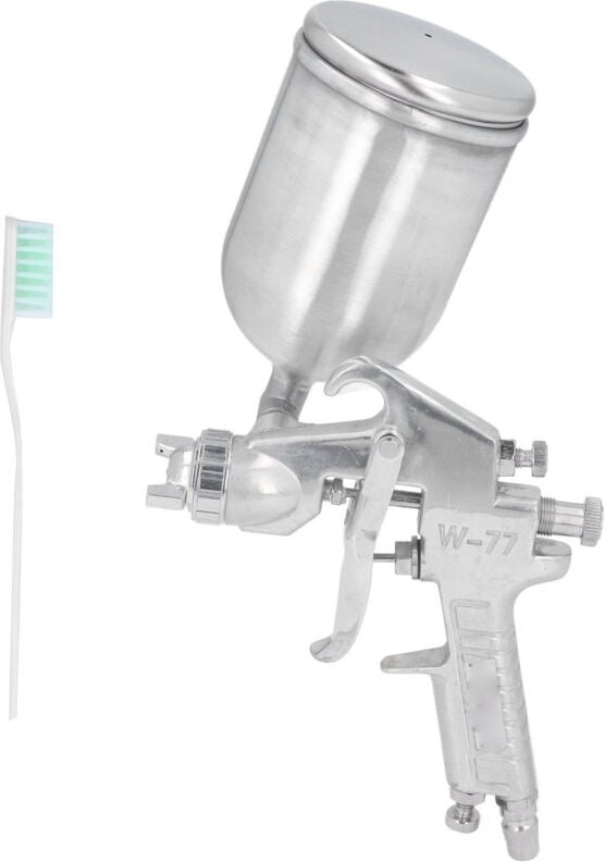 G1/4 Druckluft-Farbspritzgerät, 400 ml, 0,25–0,4 MPa, Schwerkraft-Farbspritzgerät, 15–20 cm effektive Sprühdistanz, zum ...