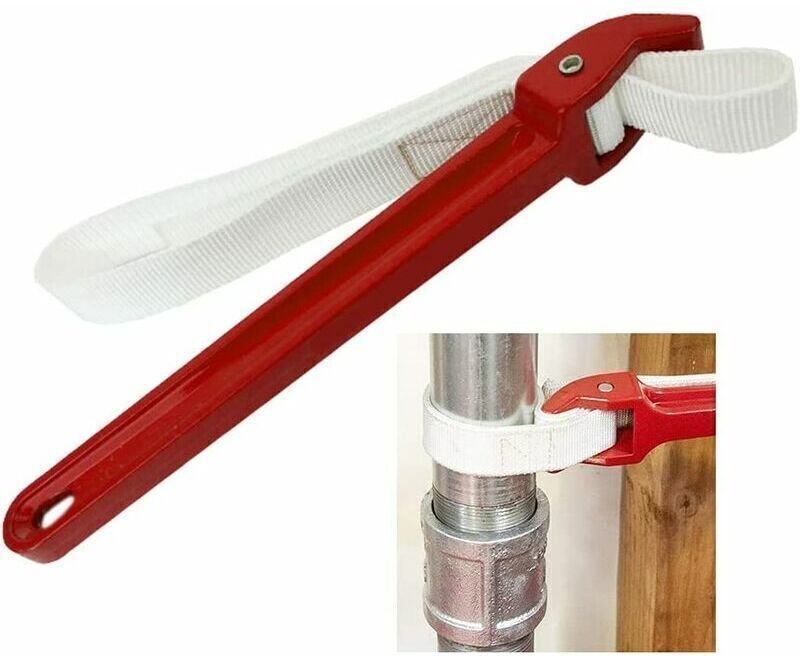 12-Zoll-Gurtschlüssel, verstellbarer Gurtschlüssel, Dosendeckel, Festziehen, Lösen, Hydraulikwerkzeug, Filterband, Ölfil...