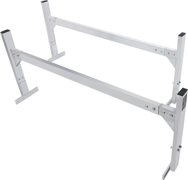 Mophorn - Van-Dachleiterträger, 2-Stangen-Dachträger aus Aluminiumlegierung, 181 kg Tragkraft, einstellbare Länge 1300–2...