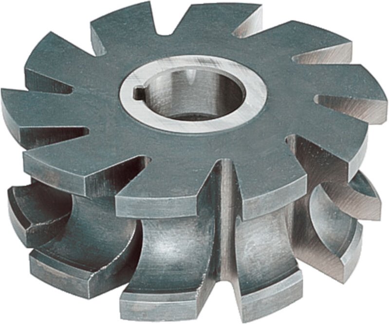 Halbrundfräser DIN855 HSS100x36mm R10,0 FORMAT