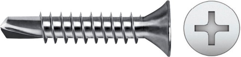 Celo - Schachtel mit 500 Stk. Senkbohrer philips din/ref 7504p 3,5x16 verzinkt cello