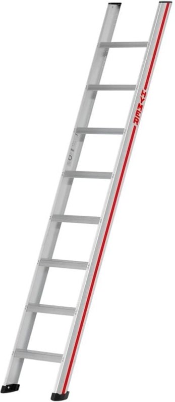 Hymer Stufenanlegeleiter mit 8-fach vollvernieteter Stufen 8 Stufen