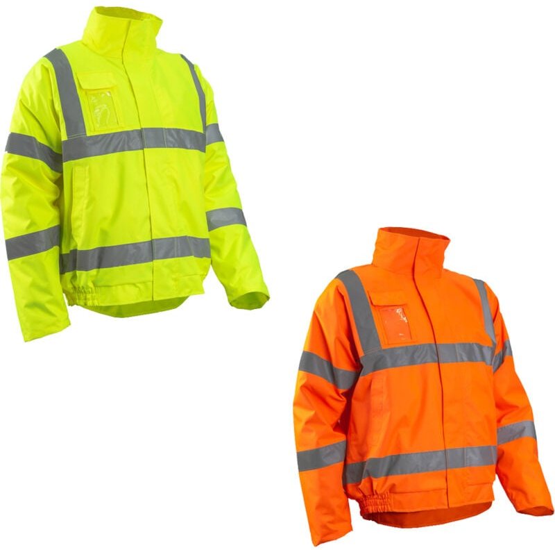 Soukou Warnschutz-Arbeitsjacke - l - Orange - Coverguard