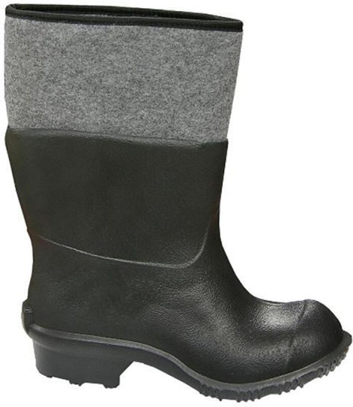 LEMIGO Herren-Filzschuhe, EVA-Schaum, Größe 48, Schwarz /804