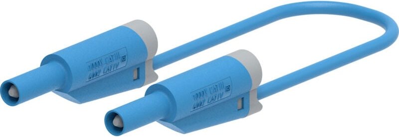 Electro Pjp - 2712-IEC-CD1-50BL Messleitung Bananenstecker 50 cm Blau 1 St.