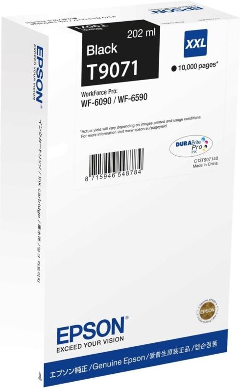 Epson T9071 - 202 ml - Größe XXL - Schwarz - original