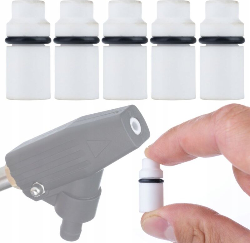 Rosfix Set Keramikdüsen HQ – Ersatzteil für Sandstrahlgerät Kärcher K2–K7 Porzellan, Ø8,6 mm, 25,5 mm Länge Präzise & Ve...