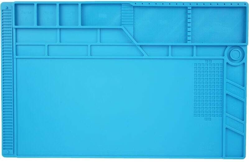 Tapis de Soudure Magnétique en Silicone Résistant à la Chaleur pour Réparation et Isolation Thermique