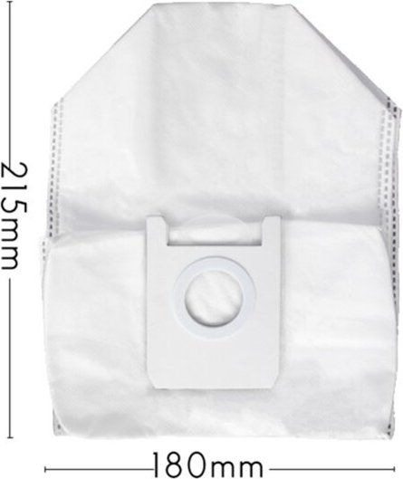 Hauptseitenbürstenfilter, Wischtuch und Staubbeutel-Ersatzzubehör für Xiaomi Roidmi Eve Plus SDJ01RM Staubsauger