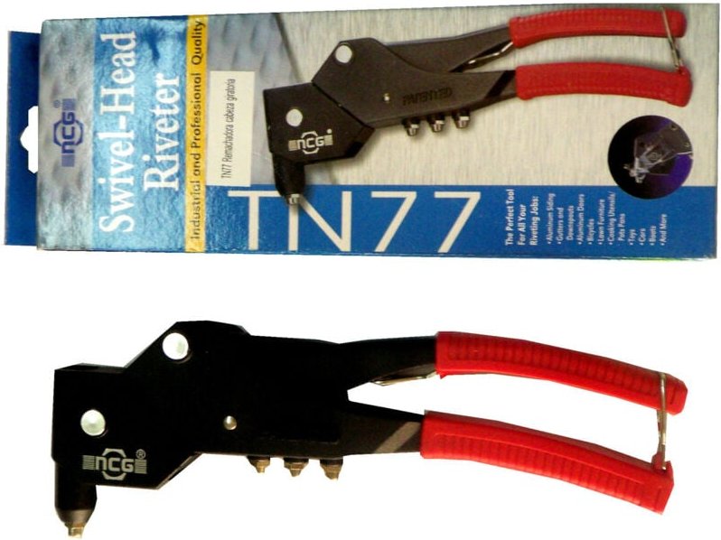 TN77 Einhand-Nietgerät mit rotierendem Kopf - Sifer