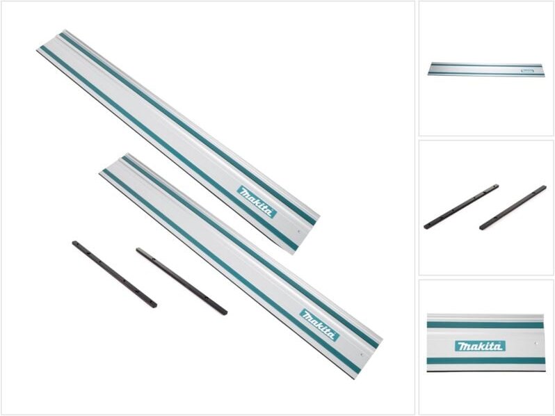 Makita Führungsschienen Set 2x Führungsschiene 1400mm + 2x Führungsschienenverbinder