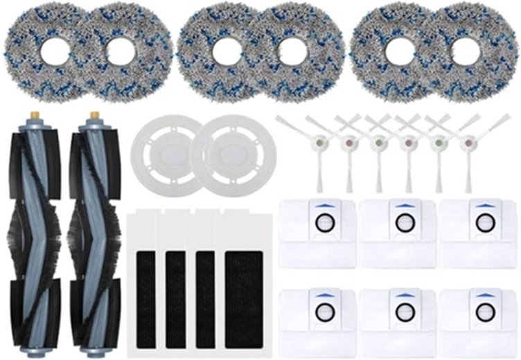 Für T20 OMNI/T20 Wichtigsten Seite Pinsel Mopp Filter Staub Tasche