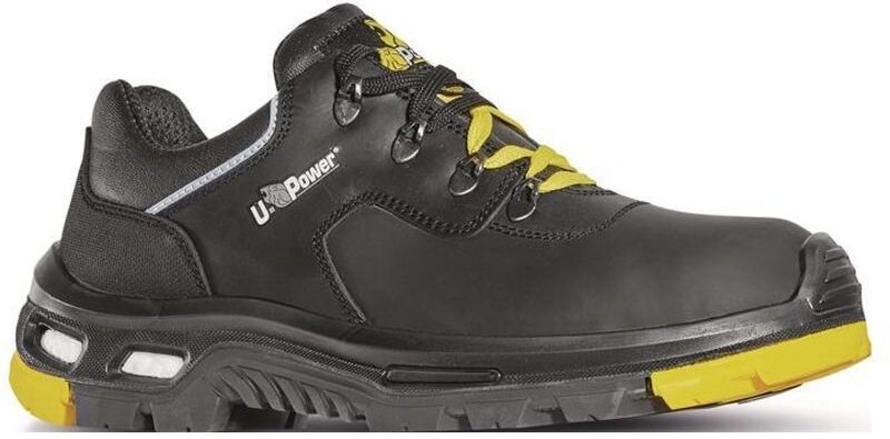 Sicherheits-Sneaker YARVIS S3 HI CI HRO SRC - Schwarz/Gelb Größe 43