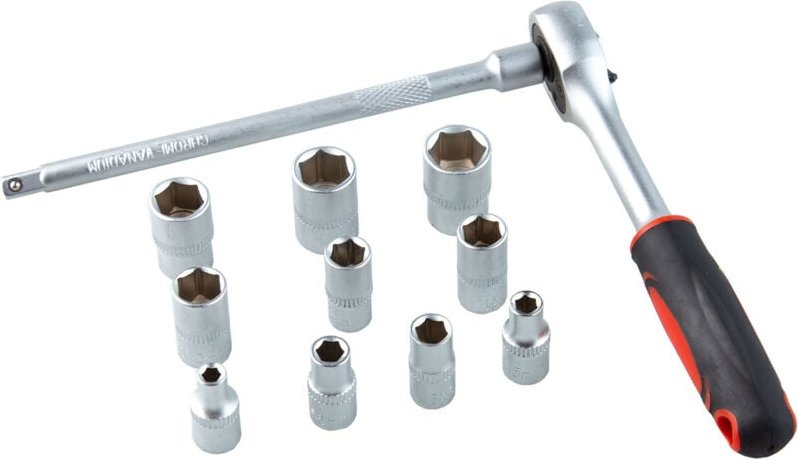 Stein Chrom-Vanadium-Ratschenschlüssel-Set, 12-teilig