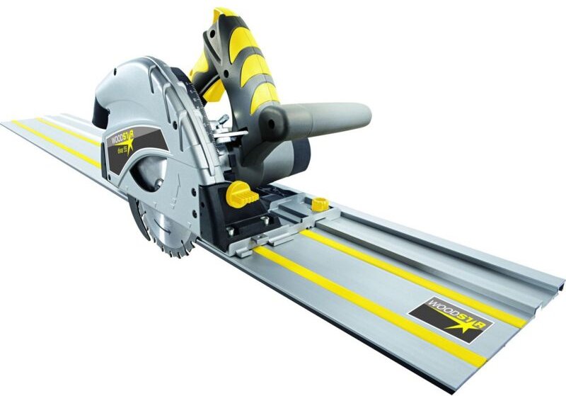 Woodster - Woodstar Tauchsäge Divar 55 1200 w mit Führungsschiene Handkreissäge Paneelsäge