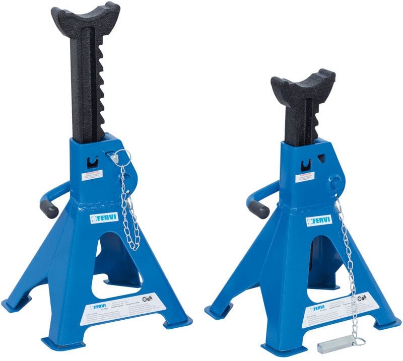 2 Stück Unterstellböcke Unterstellbock Abstellbock 6 T Fervi 0069/6
