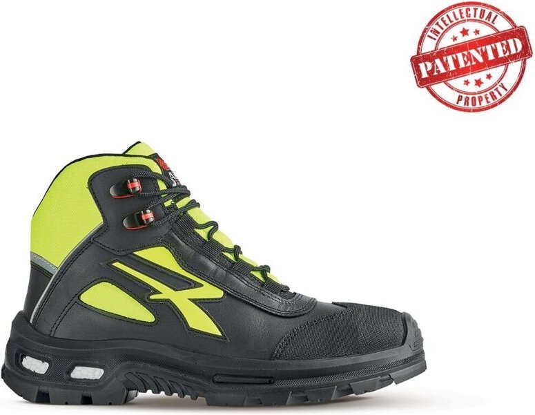 U-Power Form S3 CI RS SRC ESD Sicherheitsschuhe - - Negro /Amarillo