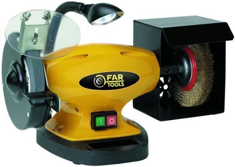 Fartools 110255 Doppelschleifer, 450 W, Durchmesser 1 150 Mm, Durchmesser 2 150 Mm