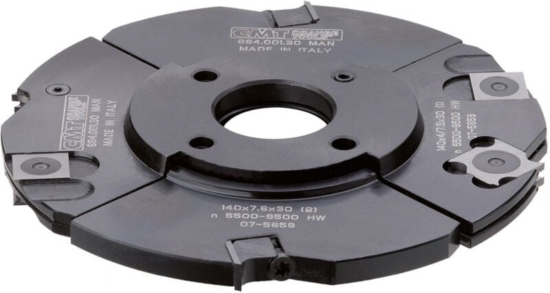 694.001.30 3er-Set Köpfe für verstellbare Seitenkanäle HW D=140x4-15x30