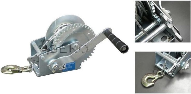 GEKO 450 KG Kurbelabzieher, 5m Kabel