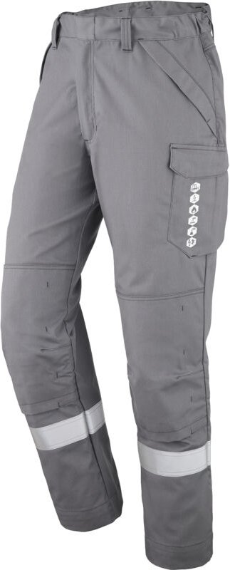 Hose mit Knie-Taschen Antuco Grau Stahl L - DE (48-50)