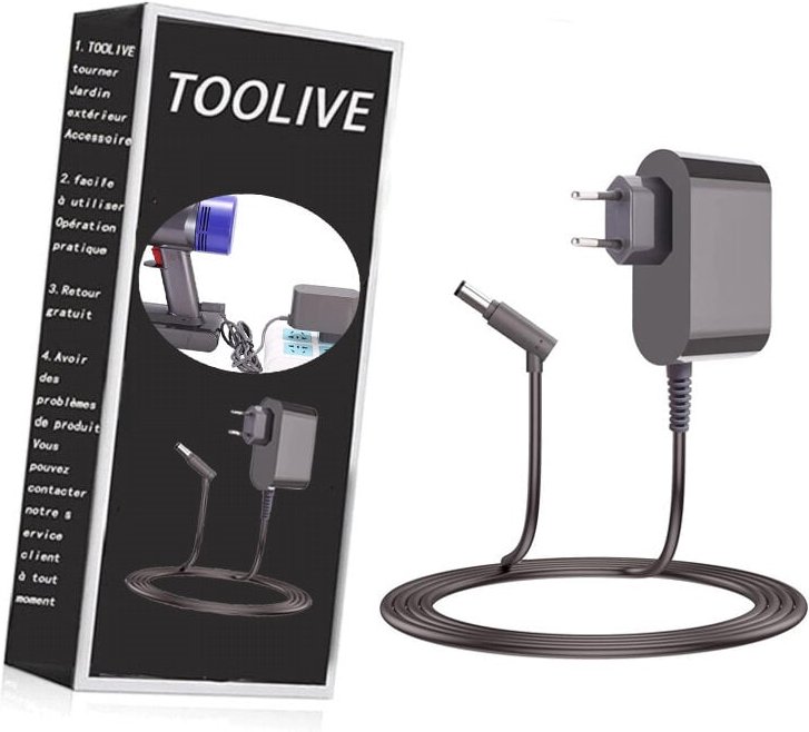 26.1V 780MA Charger for Dyson Animal V6 V7 V8 Absolute Vacuum Cleaner, Battery Power Supply DC58 DC59 DC60 DC61 DC62 DC7...