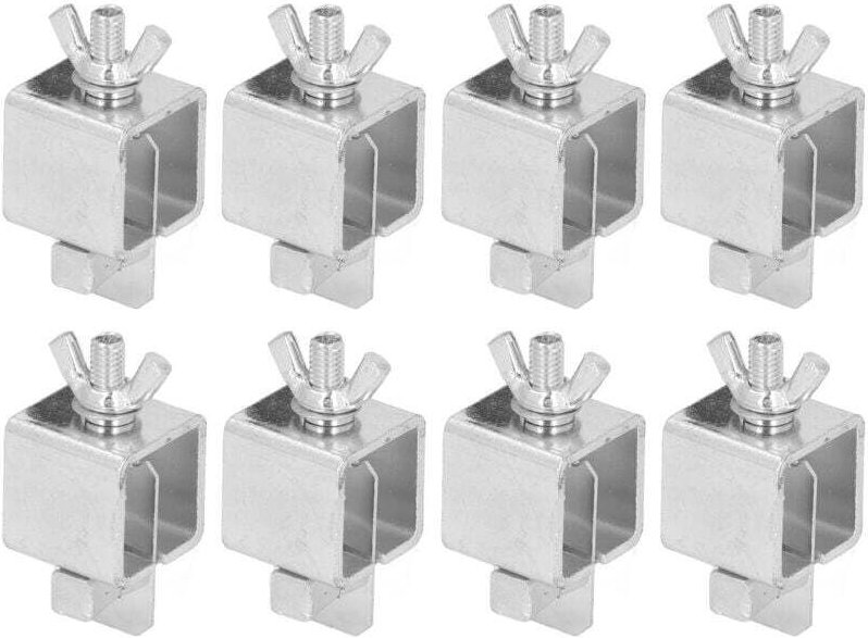 Kit Pinces Papillon Soudage Bout À Bout Alliage Aluminium Carrosserie Automobile 8 Pièces Argent