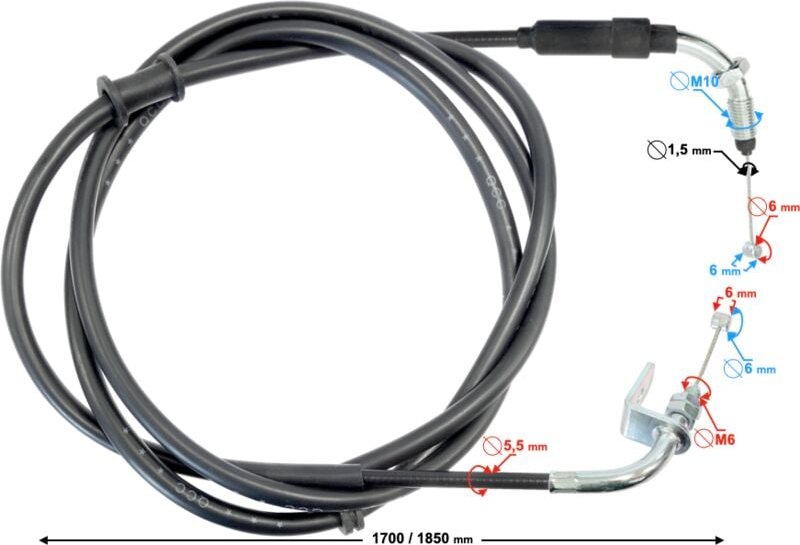 Startgaszug VOGE SR125