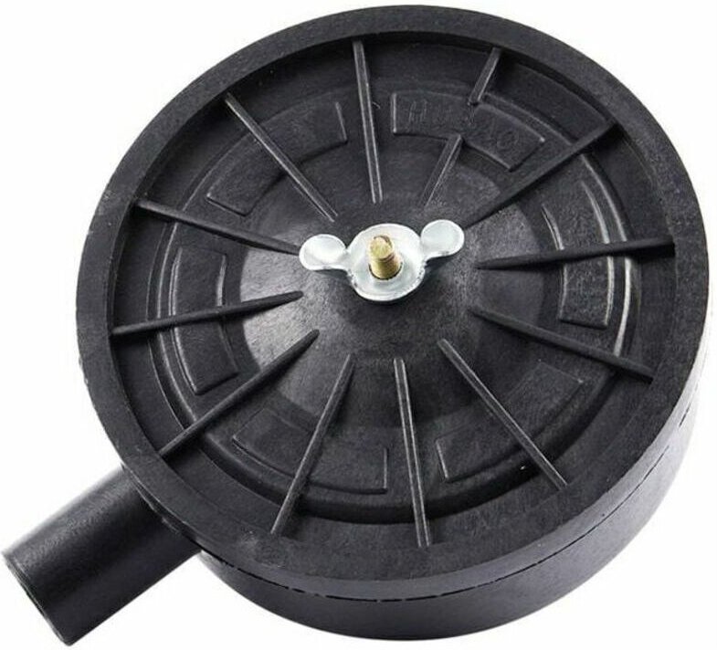 Luftkompressorfilter, geräuscharme Filtration, 20-mm-Außengewinde, schwarz