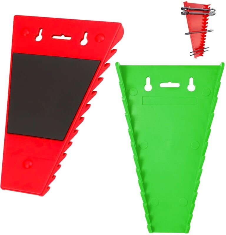 Set aus 2 magnetischen Montagehalterungen für verstellbare Schraubenschlüssel, Wandwerkzeughalter, magnetische Montageha...