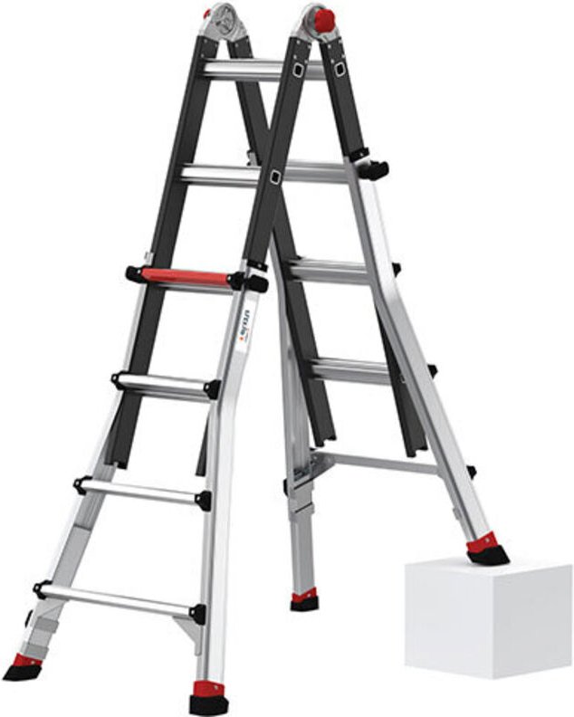 Vielzwekleiter für Treppe 4x4 Sprossen - Max. Arbeitshöhe 4.84m - 94156