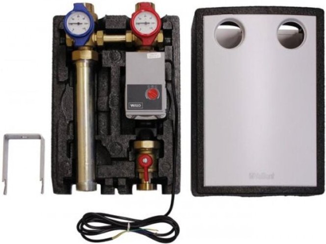 Vaillant - Rohrgruppe o. Mischer Vor-/Rücklauf Rp1 HE-Pumpe a geg